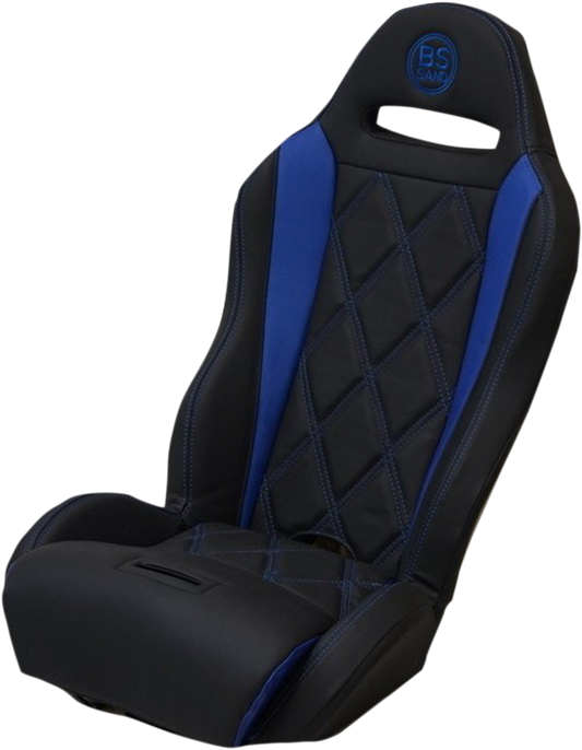 BS SAND Performance Seat - Big Diamond - Black/Blue PEBUBLBDR