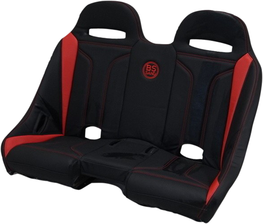 BS SAND Extreme Bench Seat - Black/Red EXBERDDTR