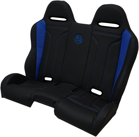 BS SAND Performance Bench Seat - Black/Blue PEBEBLDTR