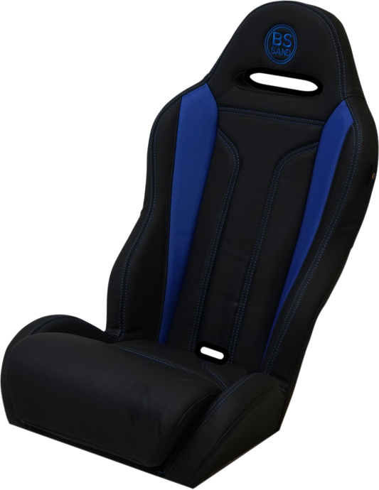 BS SAND Performance Seat - Double T - Black/Blue PEBUBLDTC
