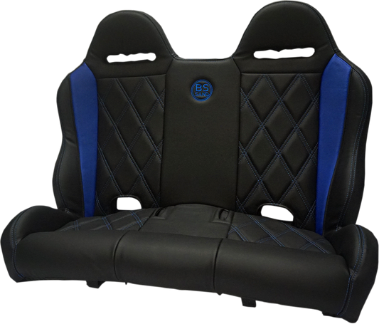 BS SAND Performance Bench Seat -  Black/Blue PEBEBLBDX
