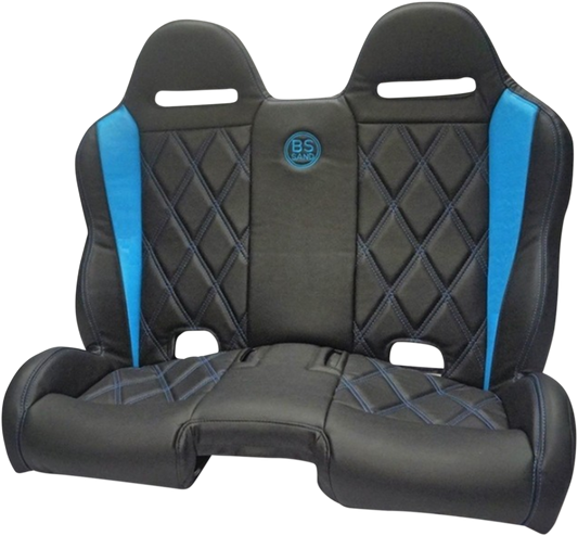BS SAND Performance Seat - Big Diamond - Black/Titanium Blue PEBETBBDR