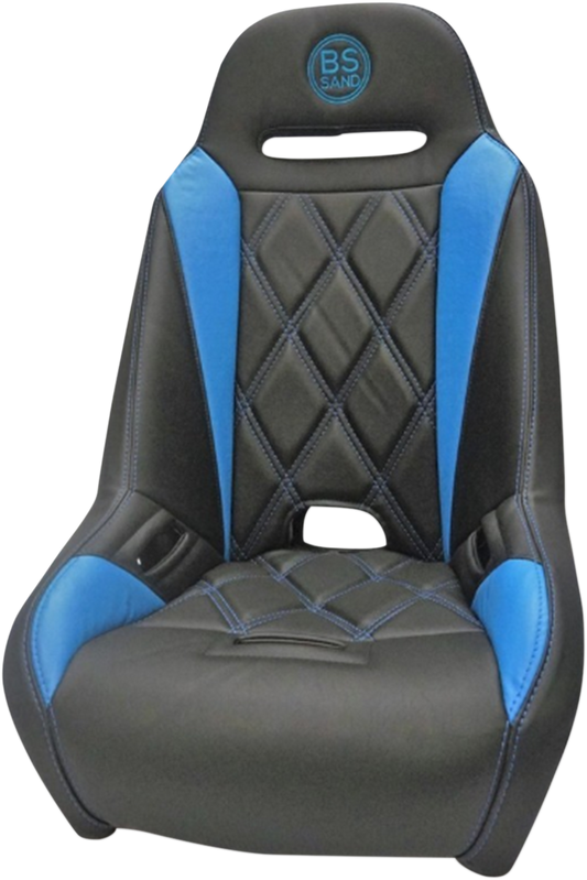 BS SAND Extreme Seat - Big Diamond - Black/Titanium Blue EXBUTBBDR