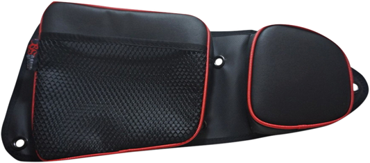 BS SAND Door Bag - Front - Black/Red RZRDBFTRD