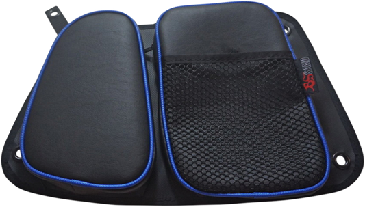 BS SAND Door Bag - Rear - Black/Blue RZRDBRRBU