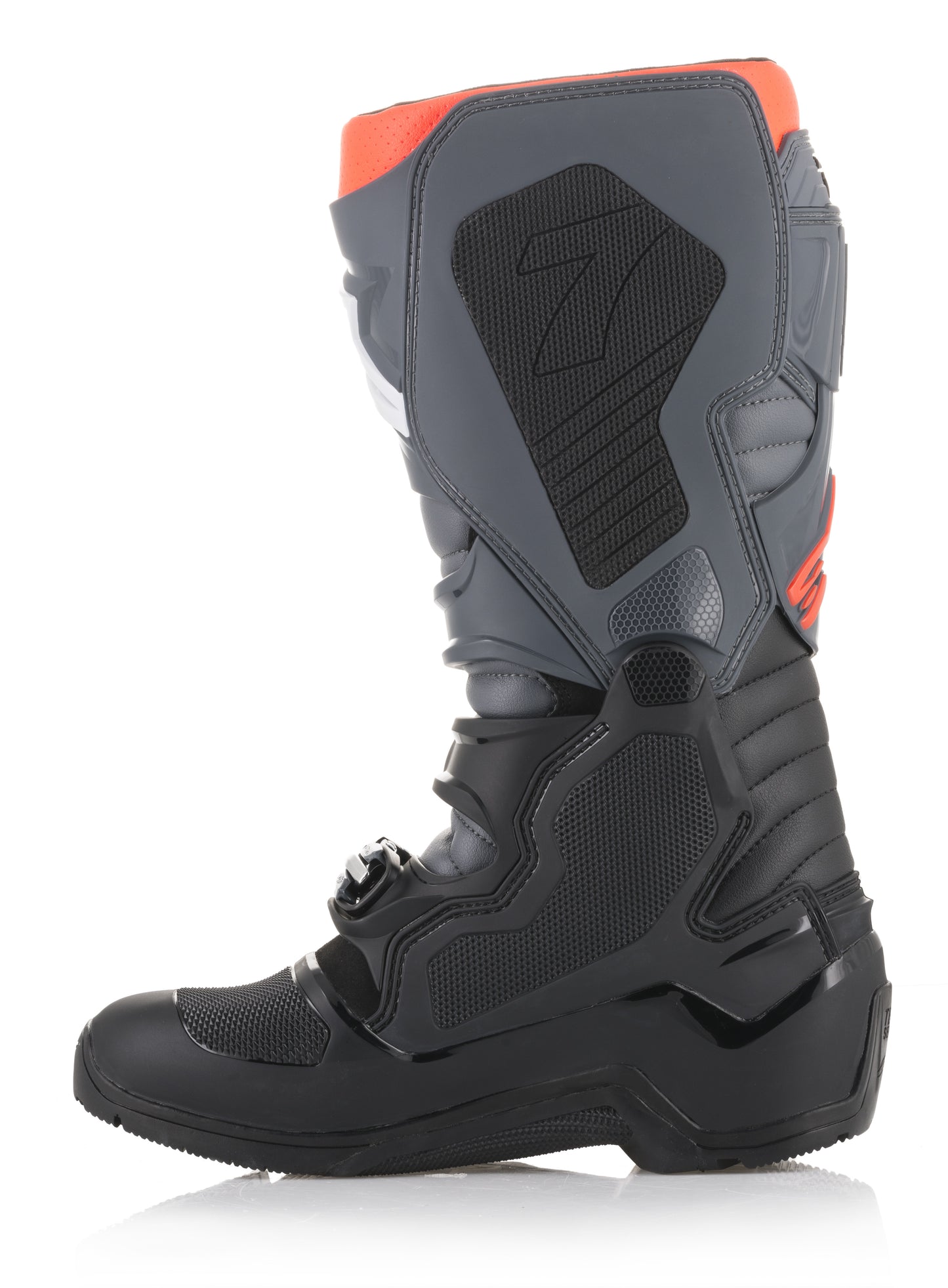 Tech 7 Enduro Boots Black/Grey/Red Sz 10