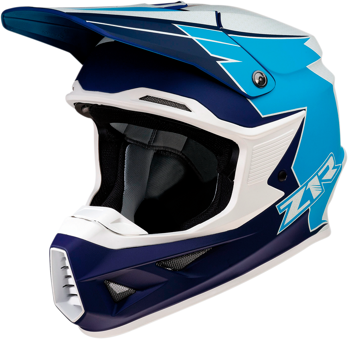 Z1R F.I. Helmet - MIPS? - Hysteria - Blue/White - Medium 0110-6434