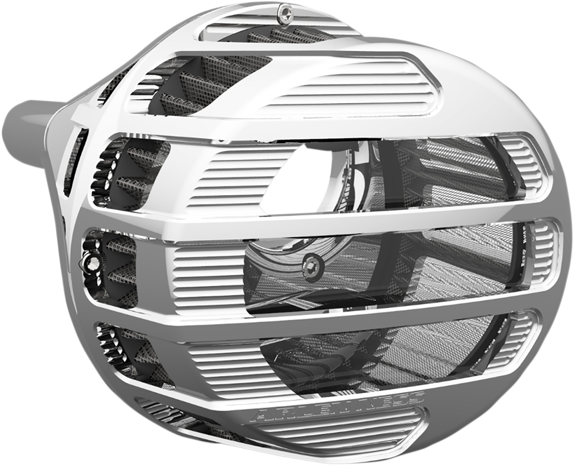 ARLEN NESS Sidekick Air Cleaner - Chrome - Cable 81-305
