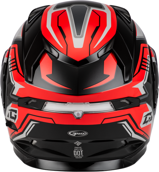 Md 01s Transistor Snow Helmet Black/Red Xl