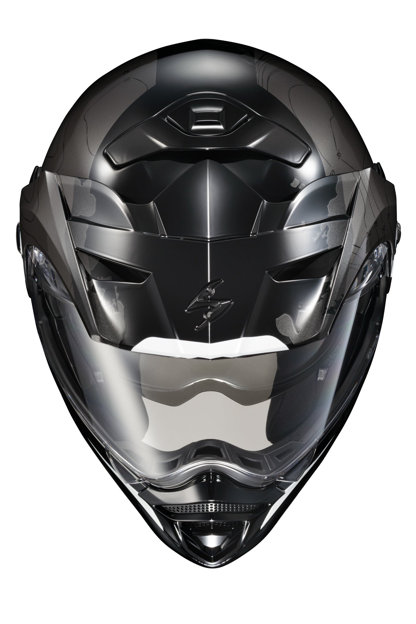 Exo At960 Modular Helmet Topographic Black/White Sm