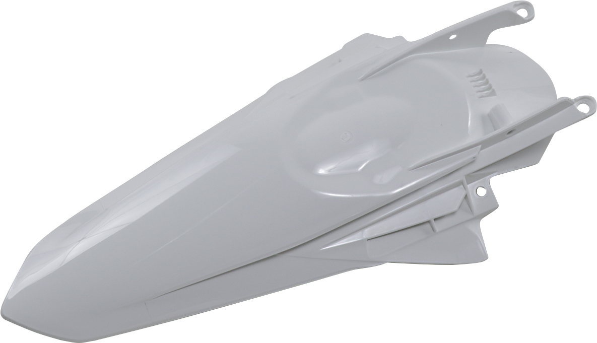 CYCRA Powerflow Rear Fender - White - KTM 1CYC-1744-42