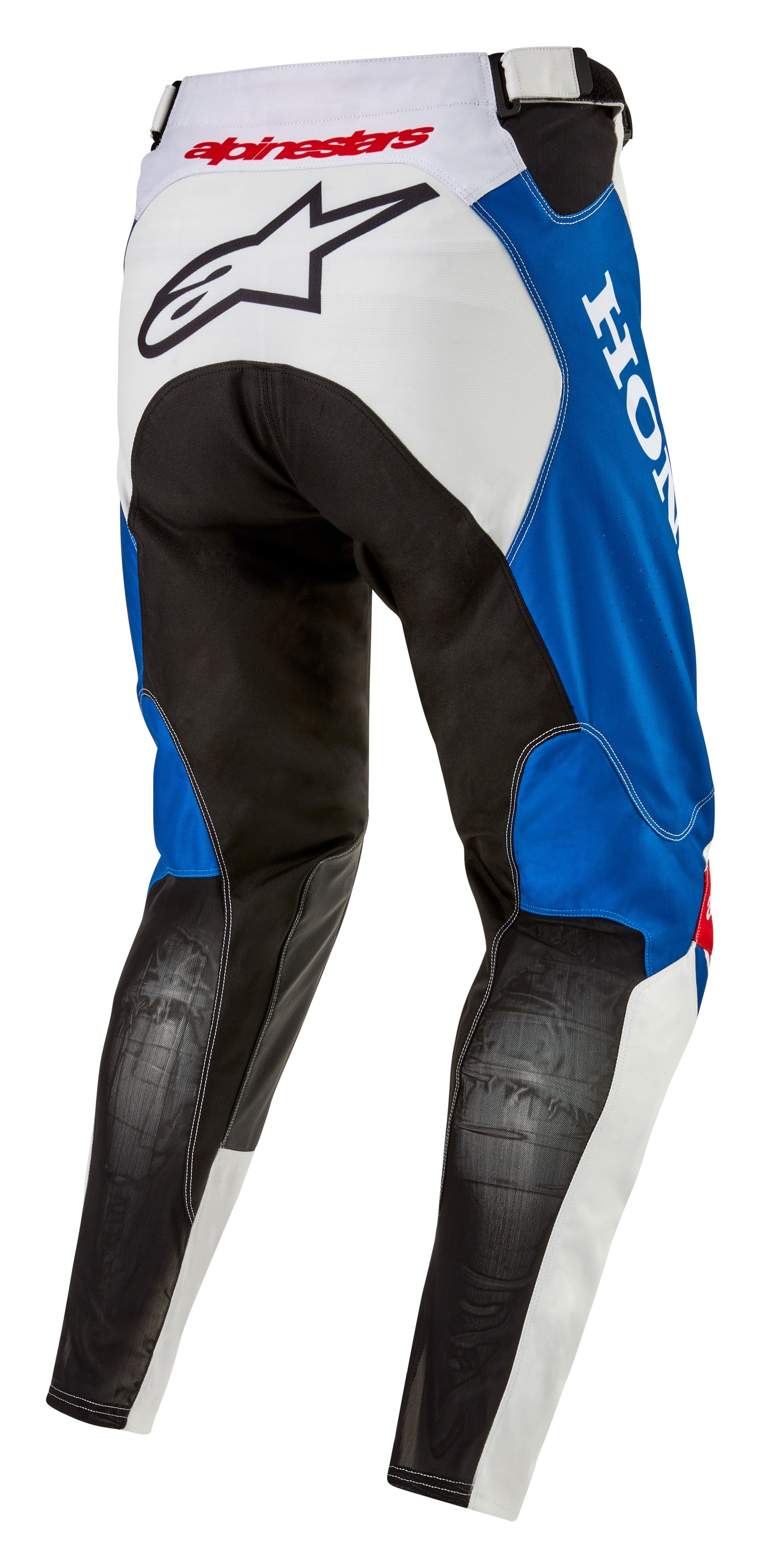 Honda Racer Iconic Pants Wht/Br Blue/Br Red 34