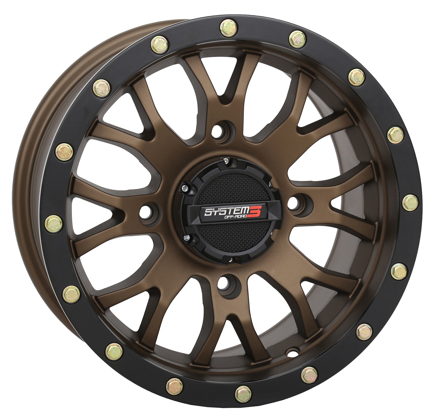 St3 Wheel 14x7 5+2 (+30mm) 4/110 Matte Bronze/Black