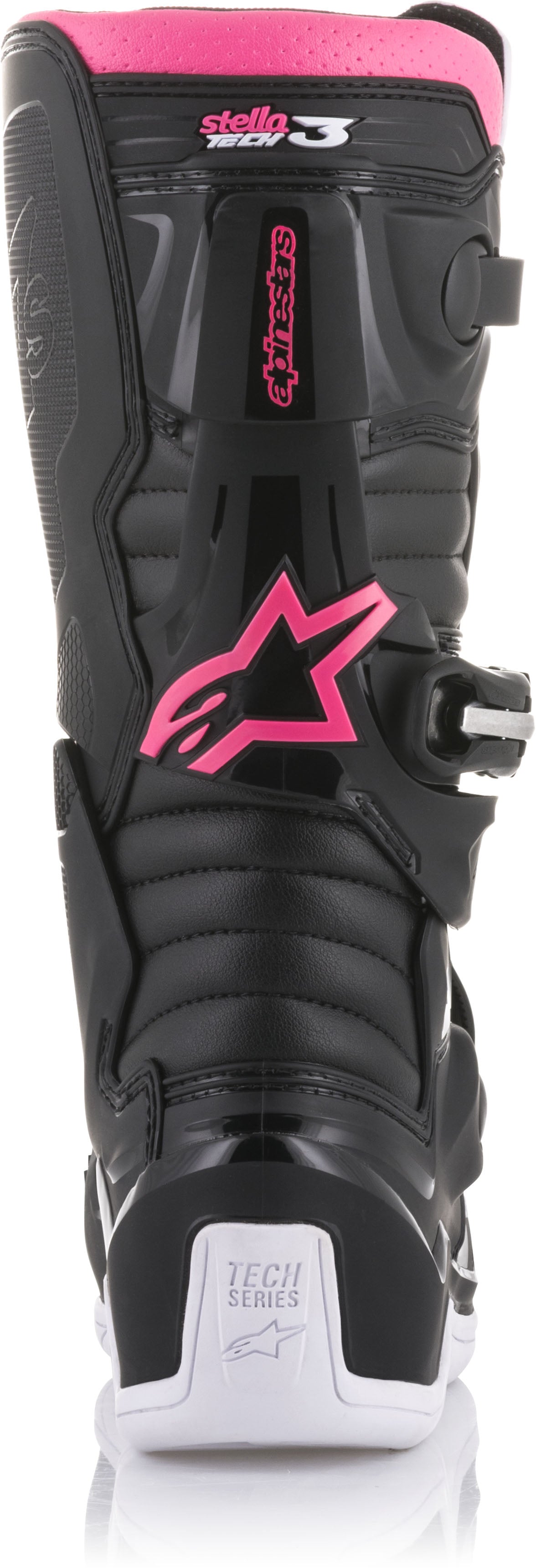 Tech 3 Stella Boots Black/White/Pink Sz 09