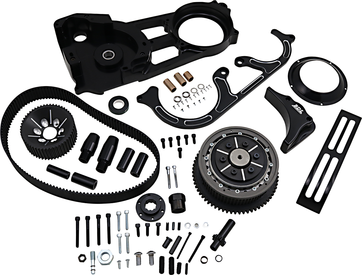 BELT DRIVES LTD. 2" Open Belt Drive  - Black EVO-220-B