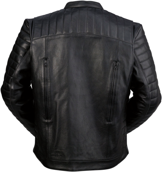 Z1R Artillery Leather Jacket - Black - Small 2810-3773