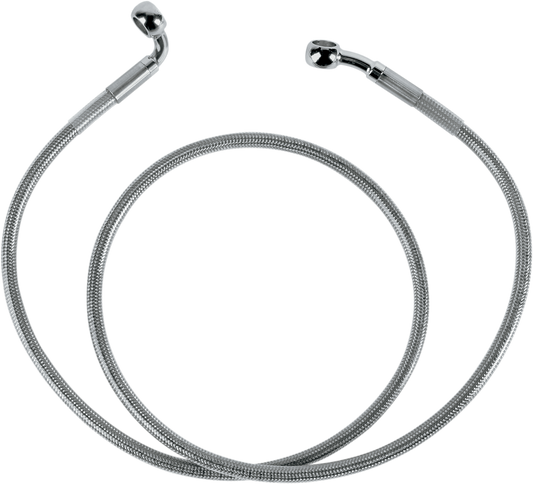 DRAG SPECIALTIES Brake Line - Front (Upper) - Stainless Steel 640213