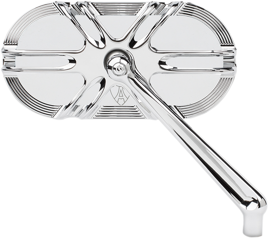 ARLEN NESS Deep Cut Mirror - Chrome - Left 13-165