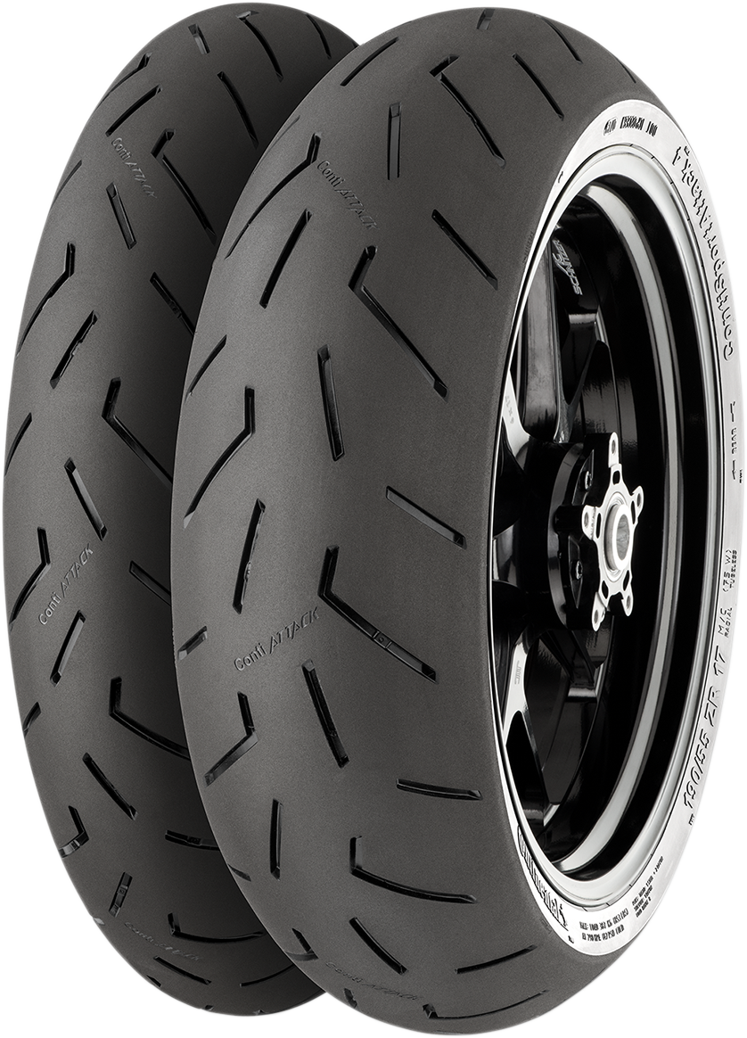 CONTINENTAL Tire - ContiSportAttack 4 - Rear - 190/55ZR17 - (75W) 02446860000