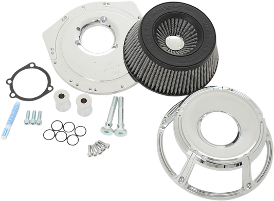 ARLEN NESS Slot-Track Air Cleaner - Chrome - Big Twin 18-922