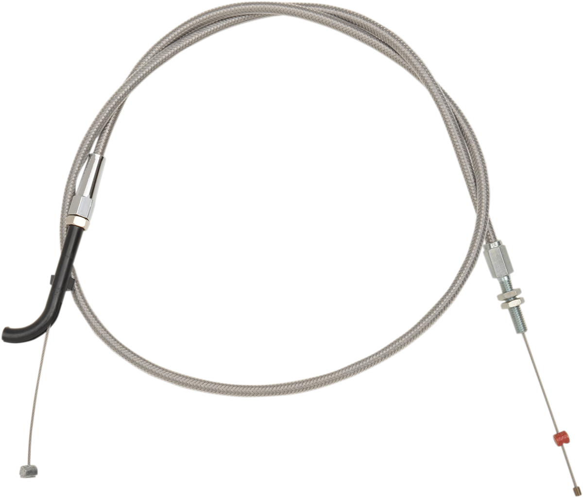 BARNETT Throttle Cable - +6" - Victory - Stainless Steel 102-85-30008-06