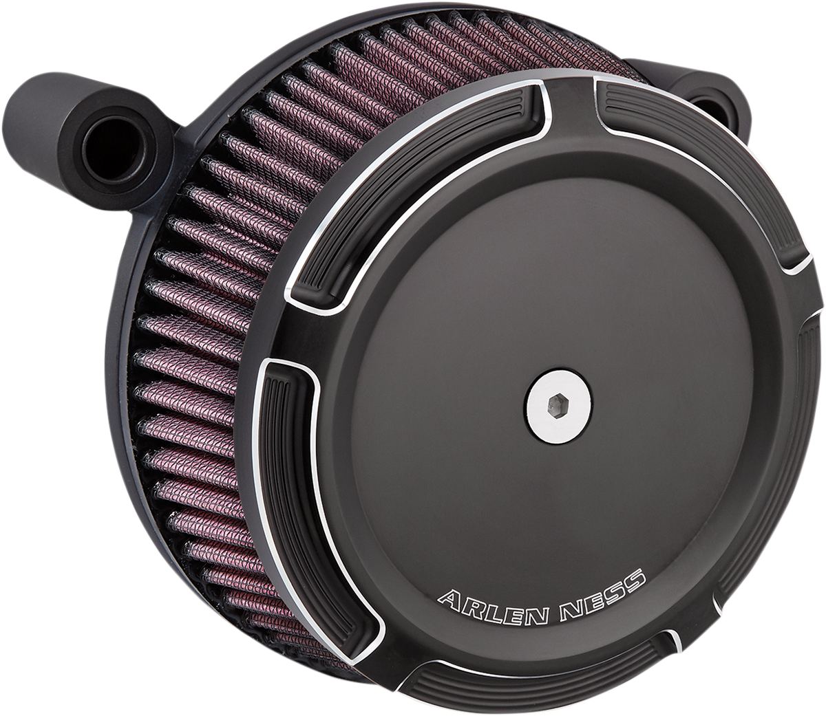 ARLEN NESS Beveled Synthetic Stage-1 Air Cleaner - Black 50-843