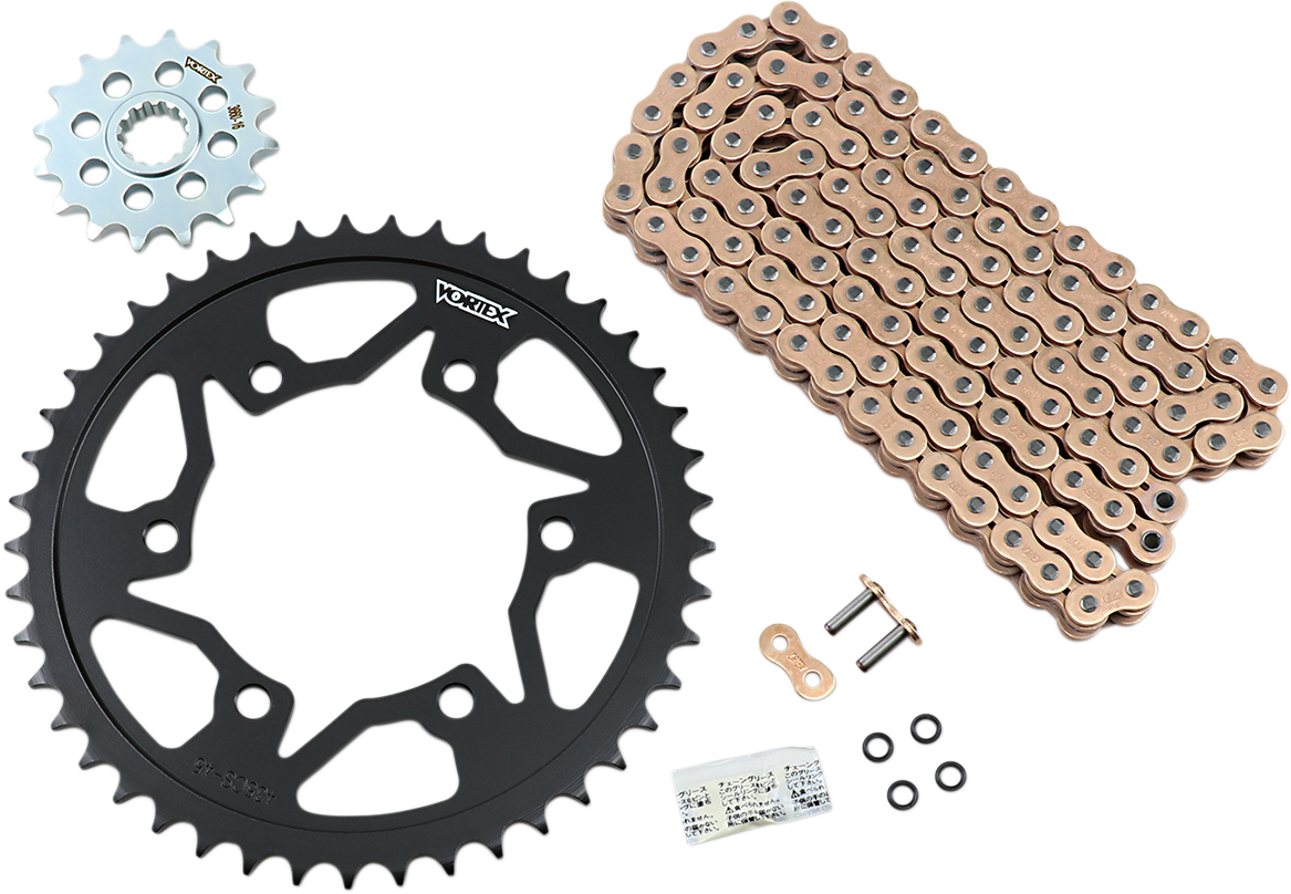 VORTEX Chain Kit - Gold - Yamaha - YZF-R6 CKG6132