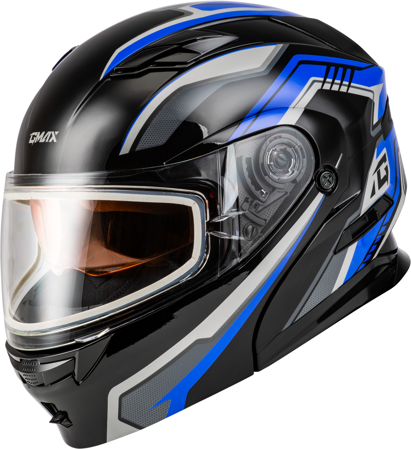 Md 01s Transistor Snow Helmet Blue/Black 3x