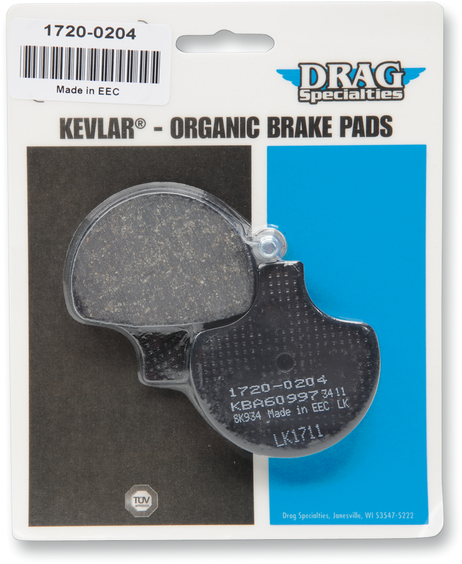 DRAG SPECIALTIES Organic Brake Pads - Harley-Davidson FAD94