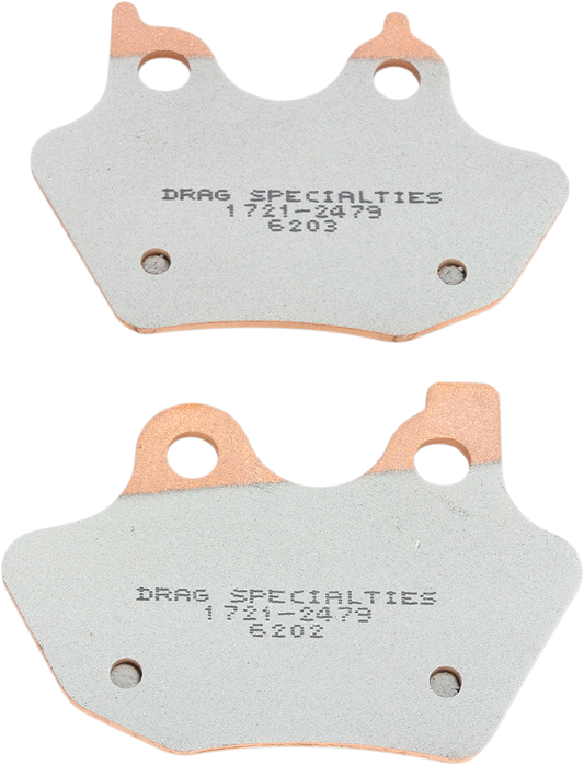 DRAG SPECIALTIES Sintered Brake Pads - Harley-Davidson HDP918