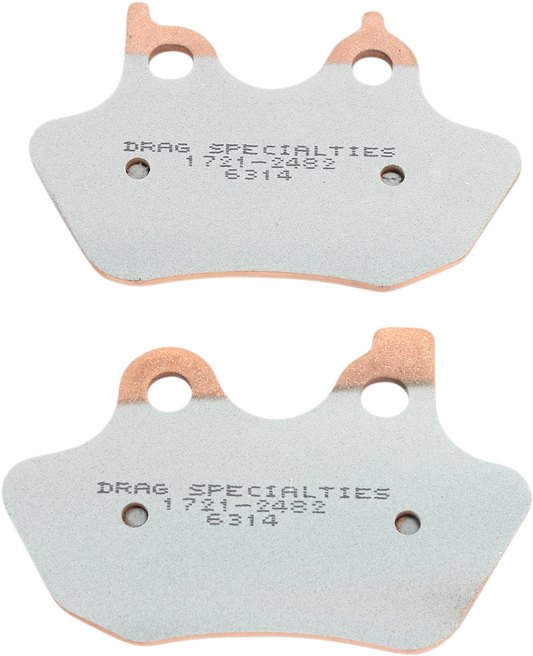 DRAG SPECIALTIES Sintered Brake Pads - Harley-Davidson HDP957