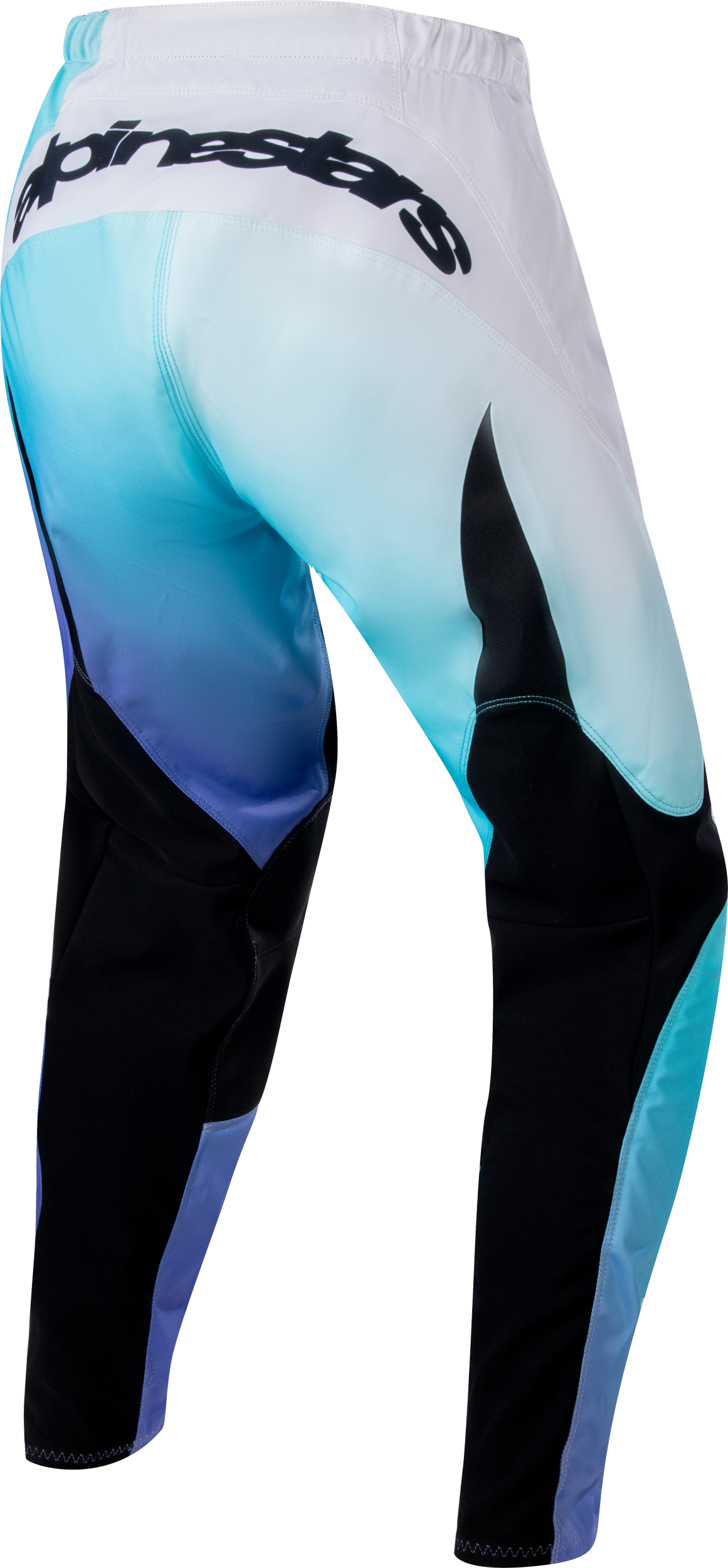 Stella Fluid Pant White/Turquoise Sz 28