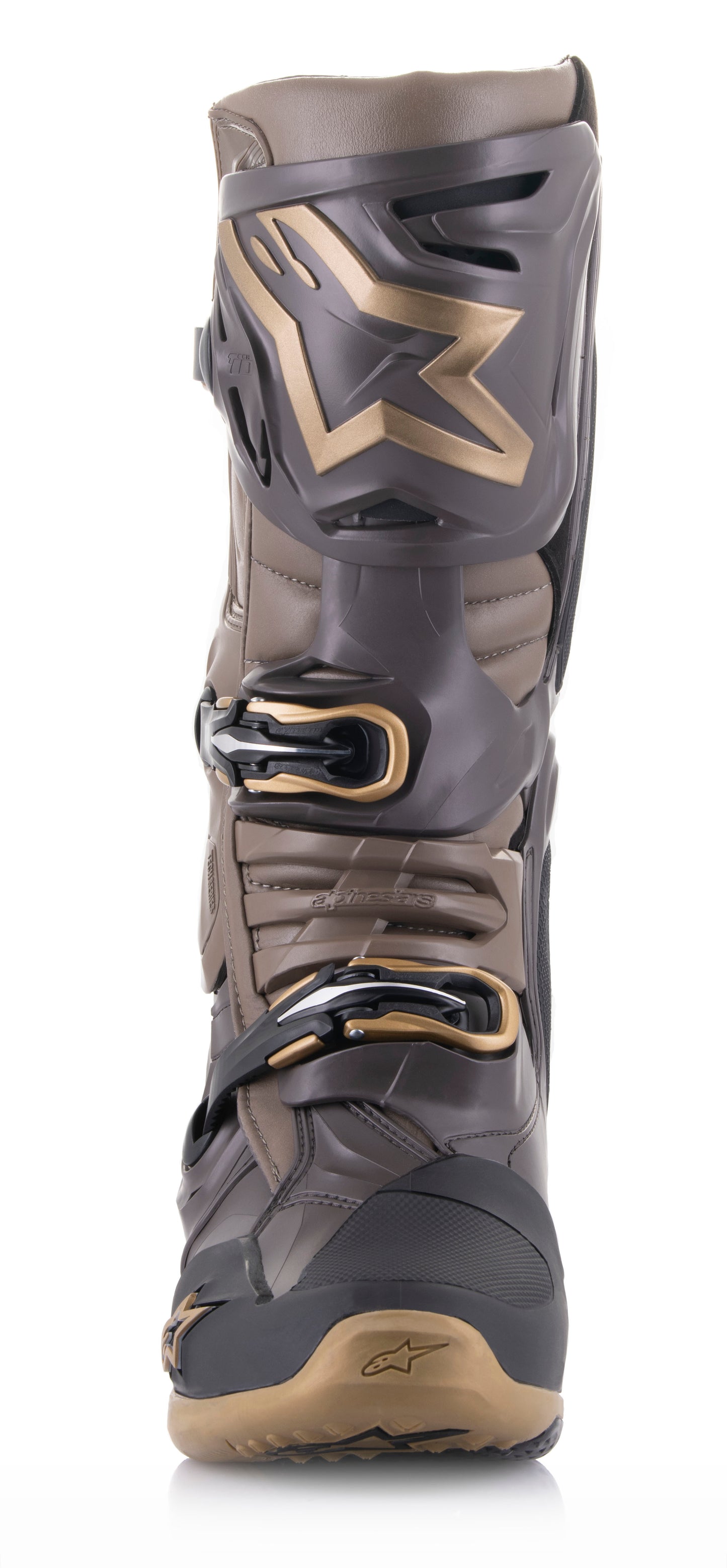 Tech 10 Le Squad 23 Boots Dark Brown/Kangaroo Gold 8