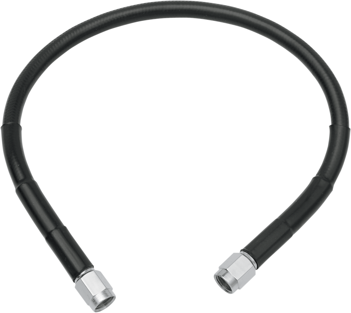 DRAG SPECIALTIES Universal Brake Line - Black - 9" 809-BLK