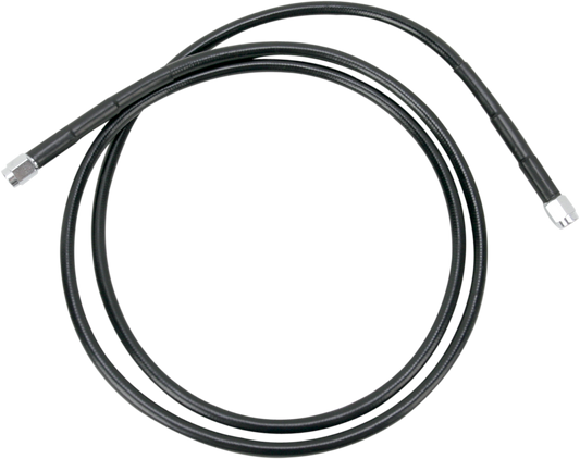 DRAG SPECIALTIES Universal Brake Line - Black - 18" 818-BLK