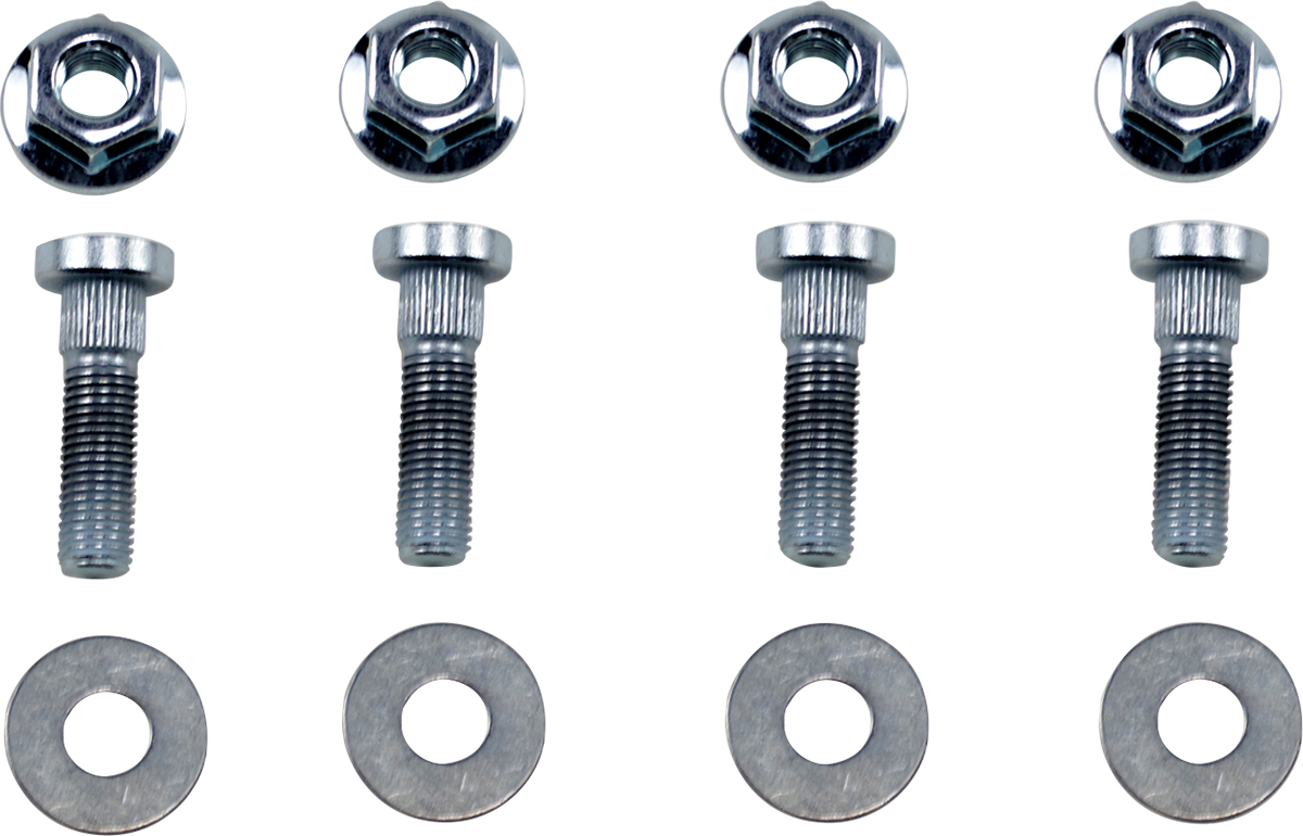 MOOSE RACING Wheel Stud/Nut Kit - Front/Rear 85-1026