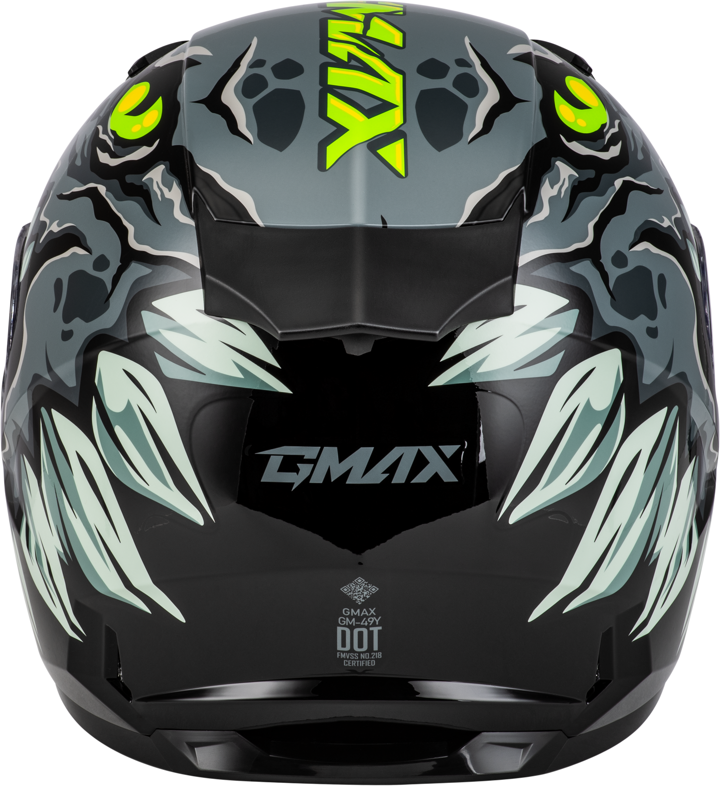 Youth Gm 49y Drax Snow Helmet Grey Ys