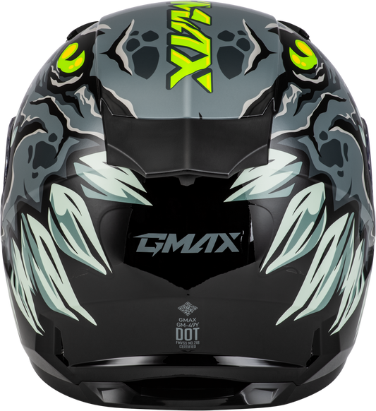 Youth Gm 49y Drax Snow Helmet Grey Ys