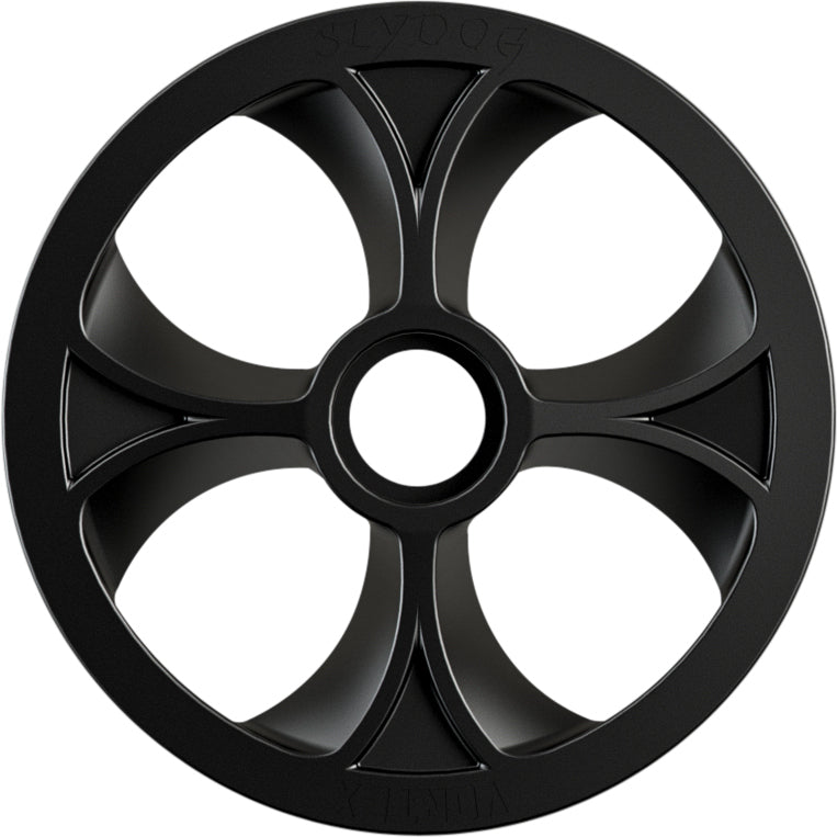 Vortex Bogie Wheel 10" Black Alpha Wheel A/C