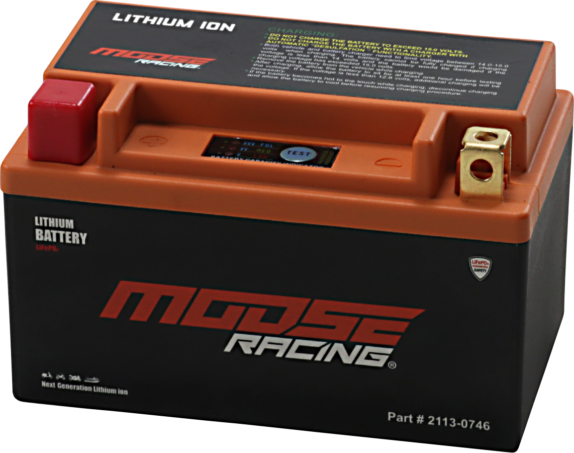 MOOSE RACING Li-Ion Battery - HUTX14H-FP HUTX14H-FP