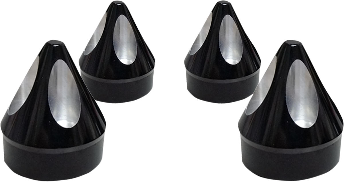 AVON GRIPS Spike Cover Head Bolt - Black HBC-303-ANO-SPK