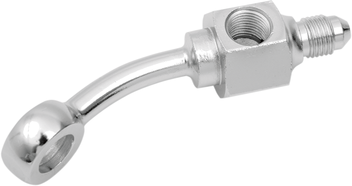 DRAG SPECIALTIES Banjo Fitting - 3/8" x AN3 - 35? - Short 303