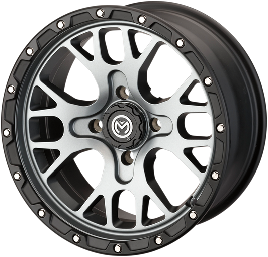 MOOSE UTILITY Wheel - 545X - Front/Rear - Gray - 15x7 - 4/110 - 4+3 545157110SGBL44