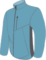 Women's Mid Layer Jacket Blue 3x