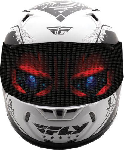 Windscreen Decal Red Monster