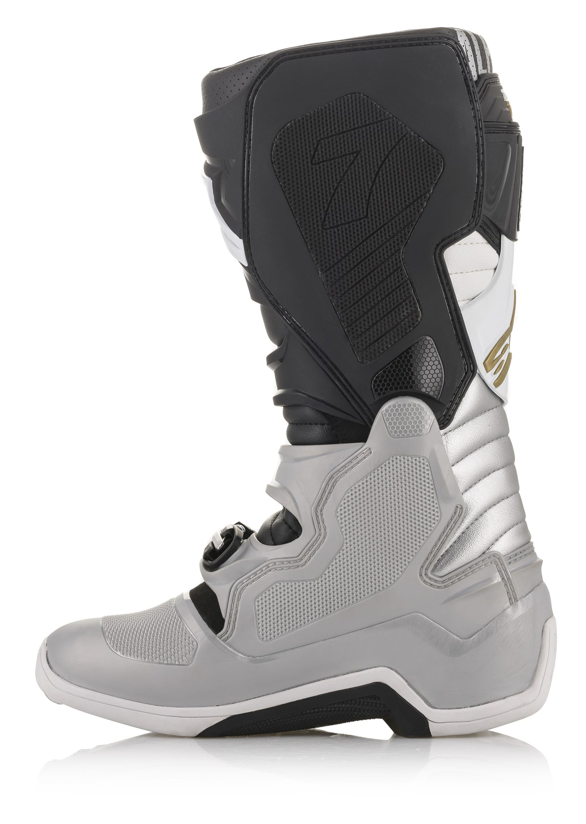 Tech 7 Boots Black/Silver/White/Gold Sz 12