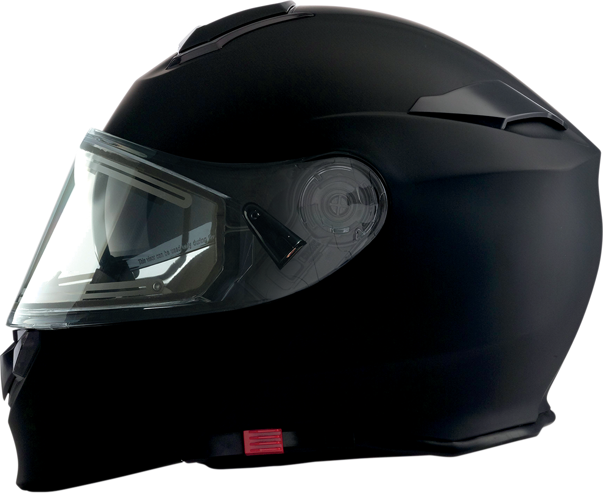 Z1R Solaris Modular Snow Helmet - Electric - Flat Black - Small 0120-0448