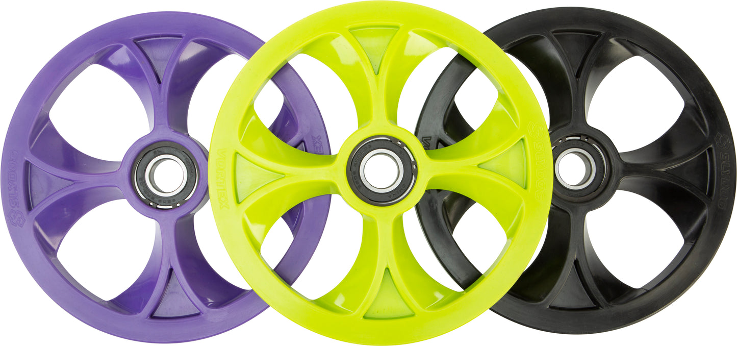 Vortex Bogie Wheel 10" Purple Alpha Wheel A/C