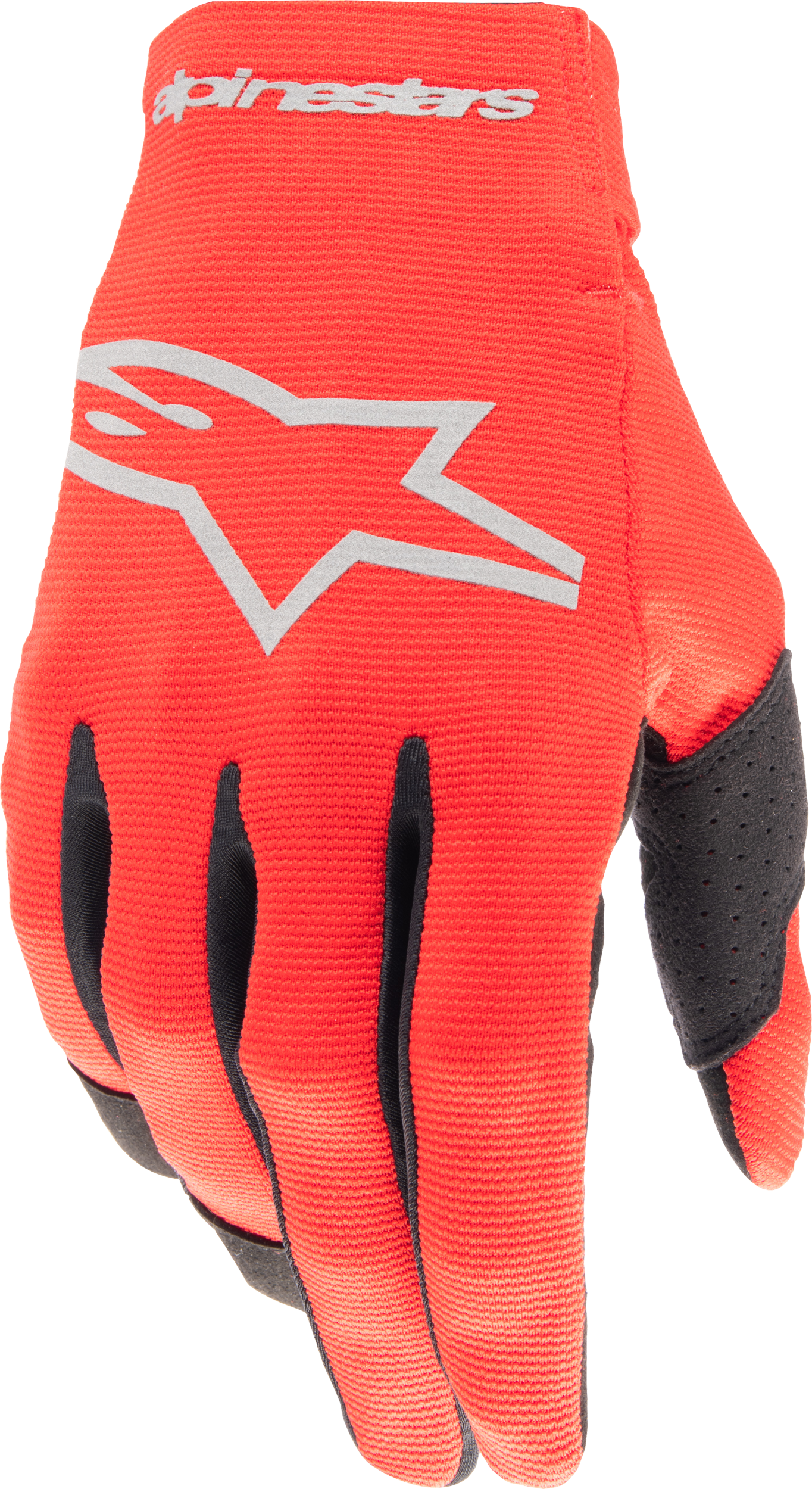 Radar Gloves Mars Red/Silver Md