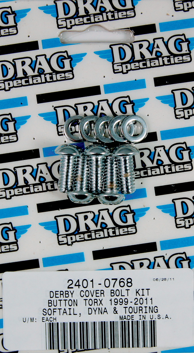 DRAG SPECIALTIES Derby Torx Bolt Kit -  Big Twin MK675